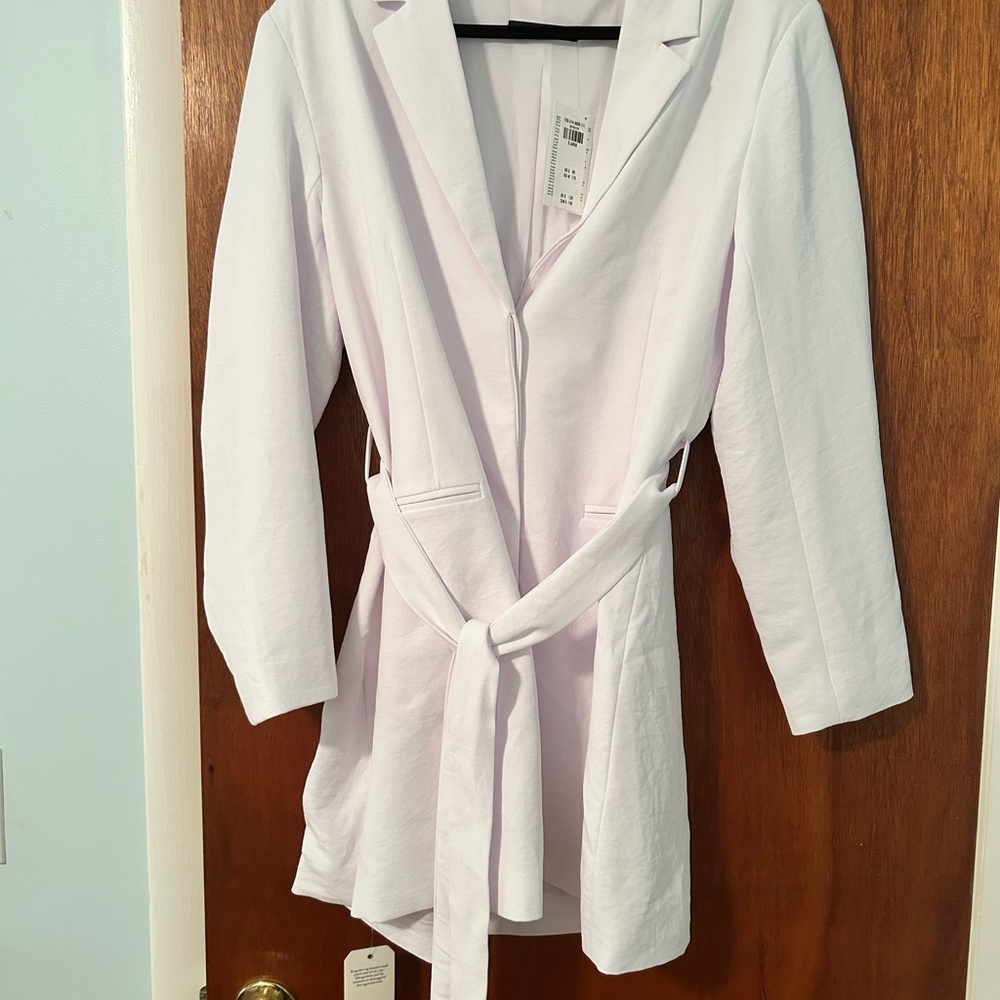 Abercrombie & Fitch White Blazer